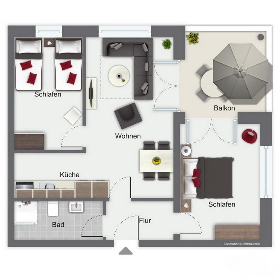 Duenenblick Wohnung 09 Boltenhagen  Exteriér fotografie
